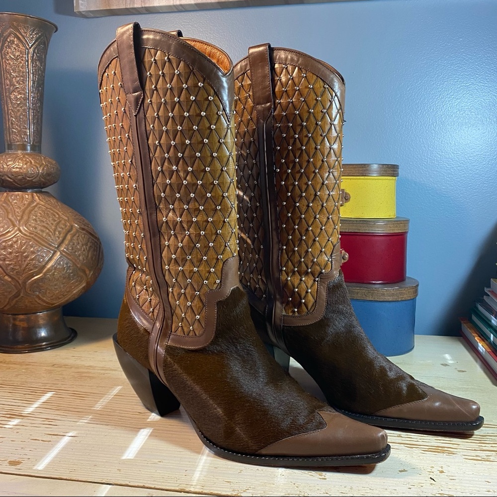 Donald J. Pliner Western Couture Boots